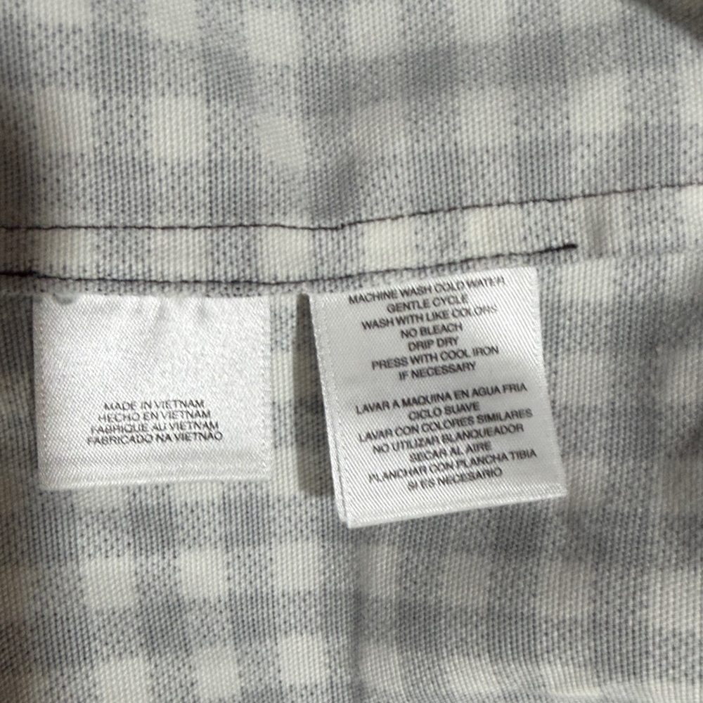 Jones New York Checkered Blazer with Gold Accents - Picture 6 of 6